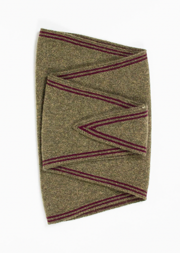 Oats + Rice | Neck Scarf | Green