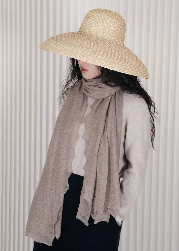 Oats + Rice | Scarf | Beige