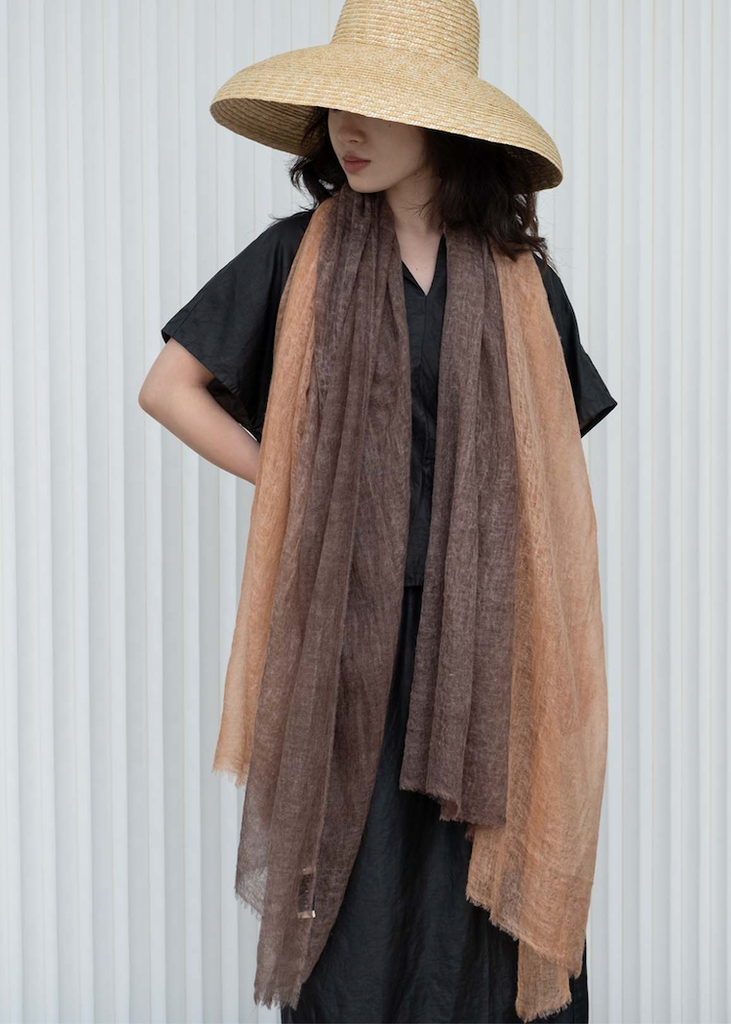 Oats + Rice | Scarf | Apricot