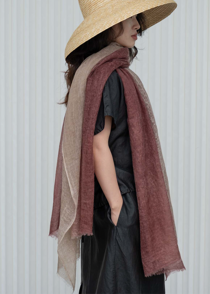 Oats + Rice | Scarf | Beetroot