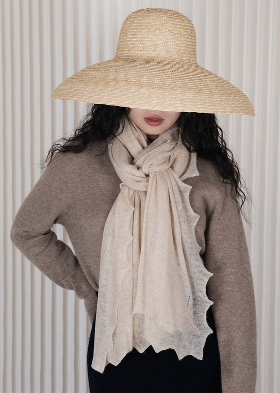 Oats + Rice | Scarf | Beige
