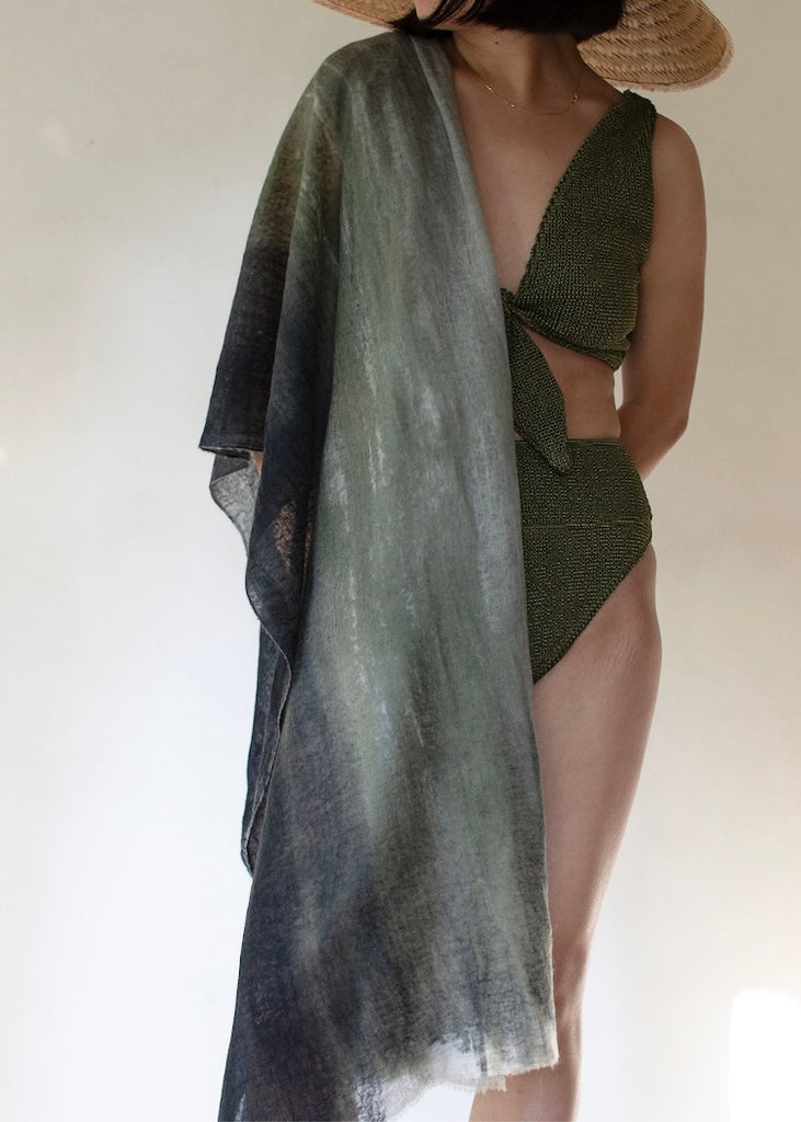 Oats + Rice | Scarf | Green
