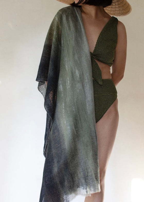Oats + Rice | Scarf | Green
