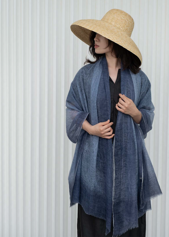 Oats + Rice | Scarf | Navy