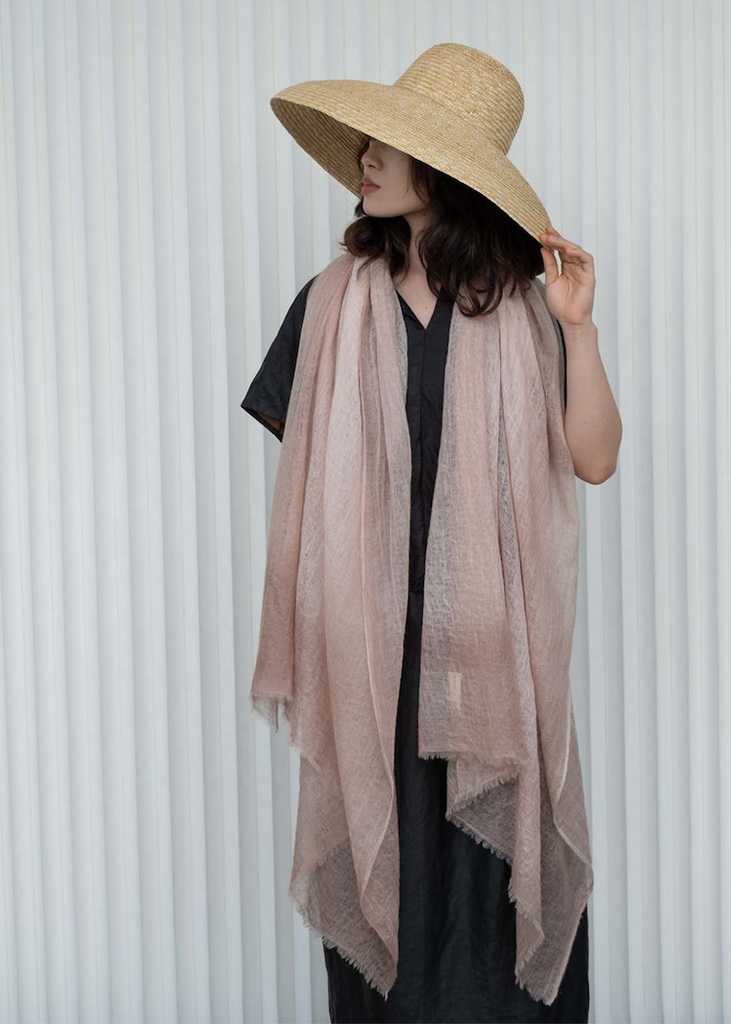 Oats + Rice | Scarf | Pink