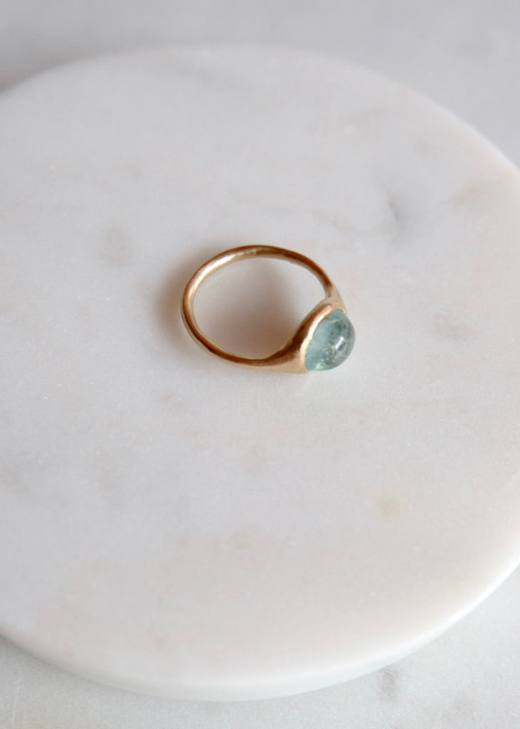 Occasionally Sweet | 14kg Aquamarine Yui Ring