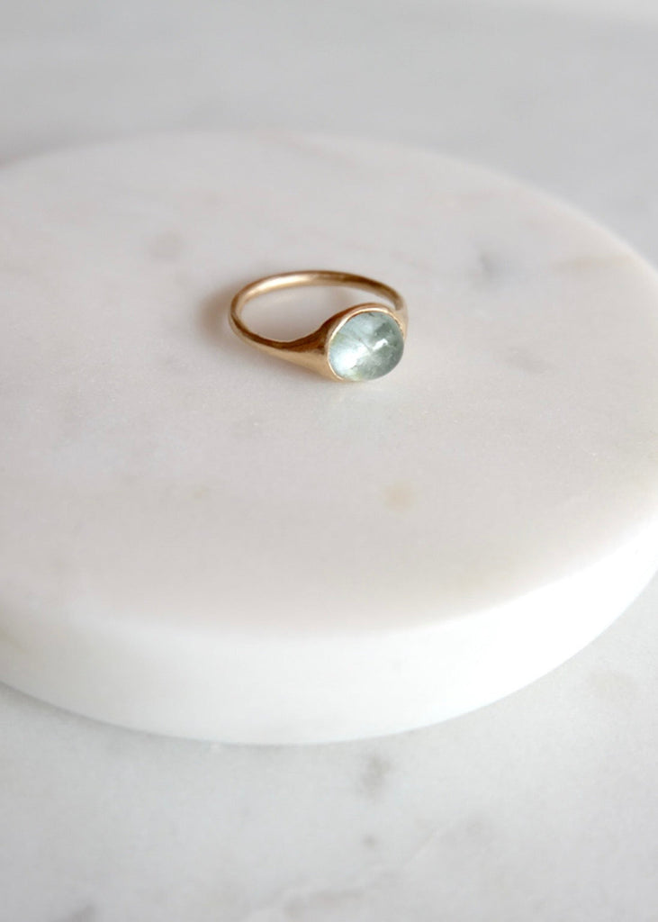 Occasionally Sweet | 14kg Aquamarine Yui Ring