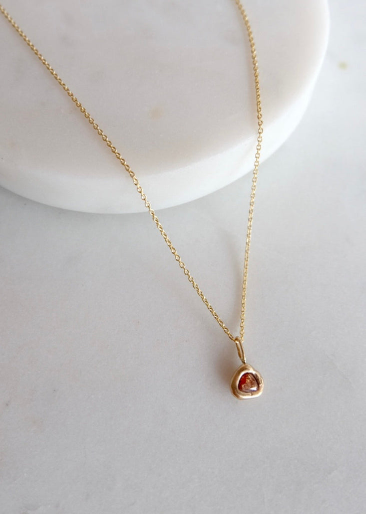 Occasionally Sweet | 14kg Nugget Charm | Red Sapphire