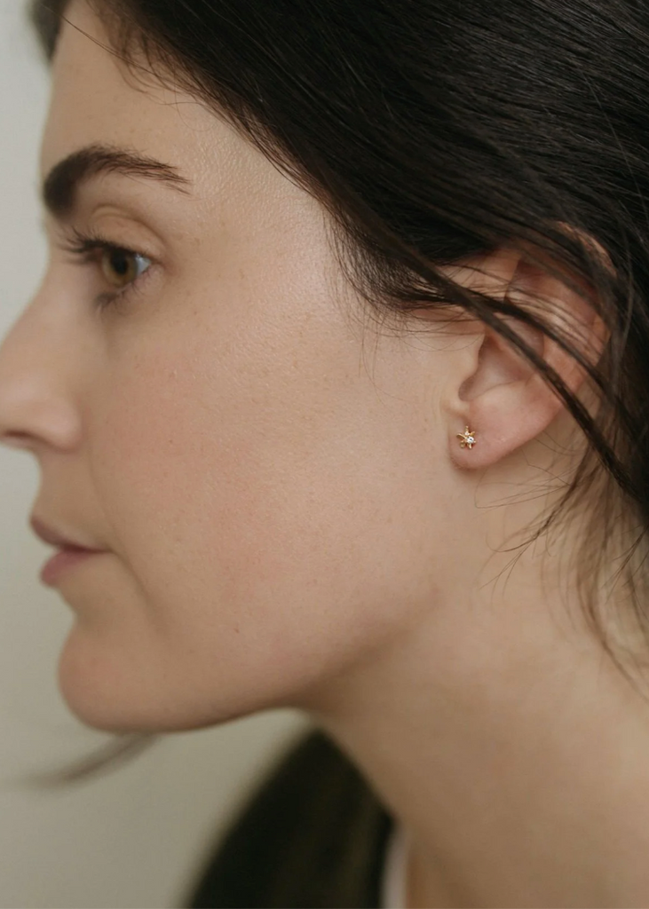 Occasionally Sweet | 14kg Starburst Stud Earrings