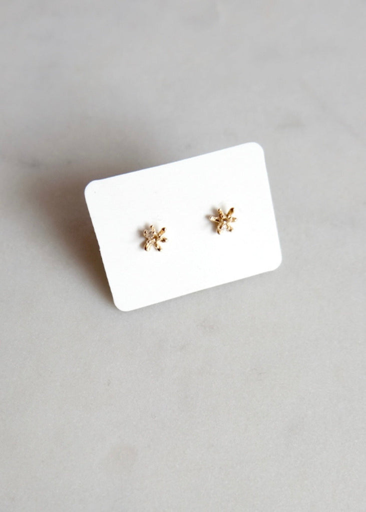 Occasionally Sweet | 14kg Starburst Stud Earrings