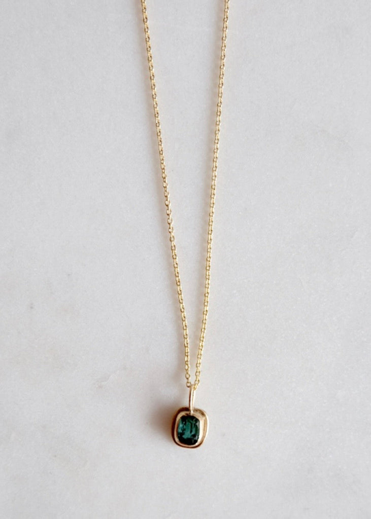Occasionally Sweet | 14kg Stillwater Necklace | Teal Tourmaline
