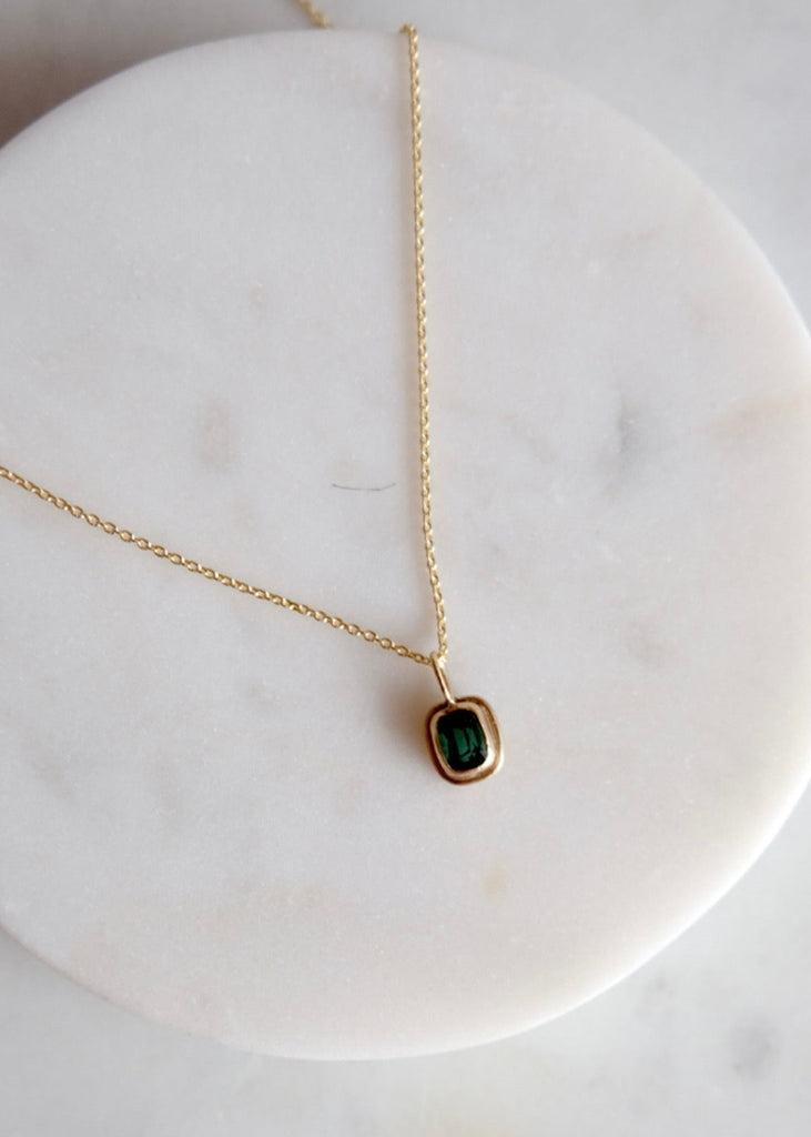 Occasionally Sweet | 14kg Stillwater Necklace | Teal Tourmaline