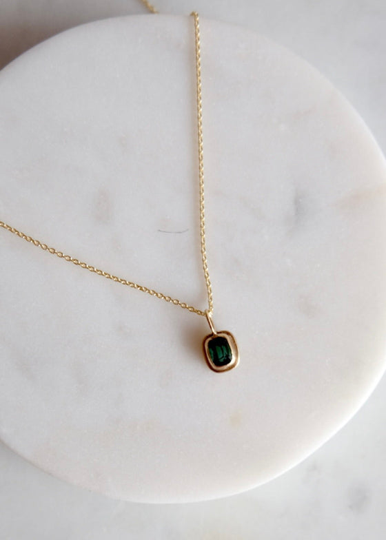 Occasionally Sweet | 14kg Stillwater Necklace | Teal Tourmaline
