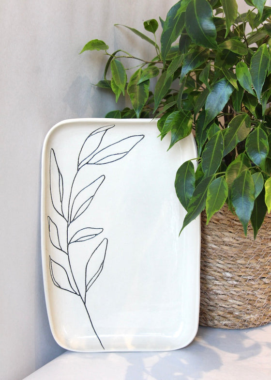 Casey Seawell Frean Ceramics | Tray Olive
