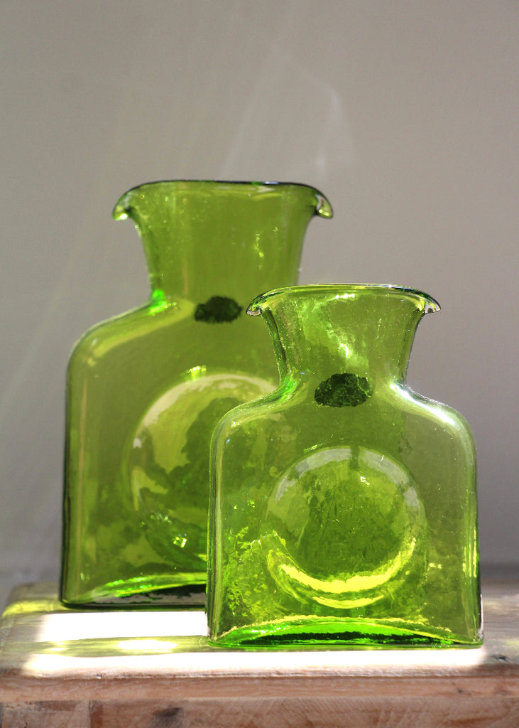 Olive Water Bottle Pair