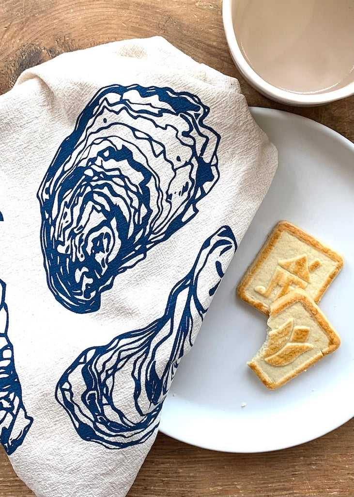 Organic Cotton Napkins | Oyster | Set of 4