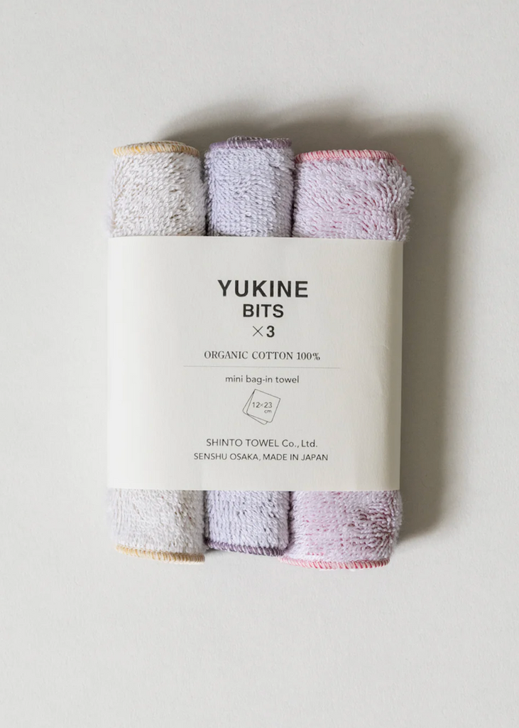 Organic Cotton Yukine Face Towel | Red Set