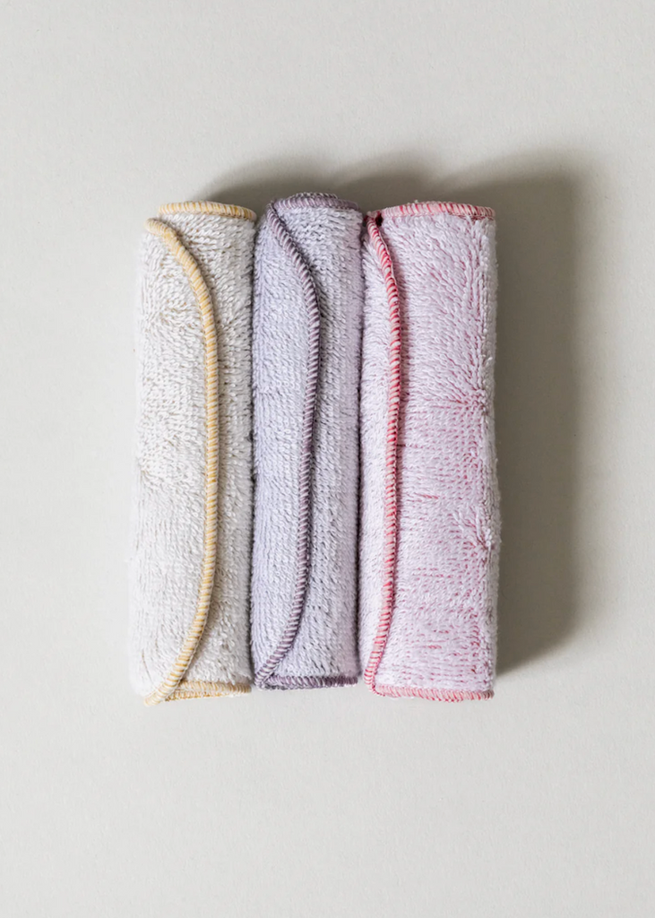 Organic Cotton Yukine Face Towel | Red Set