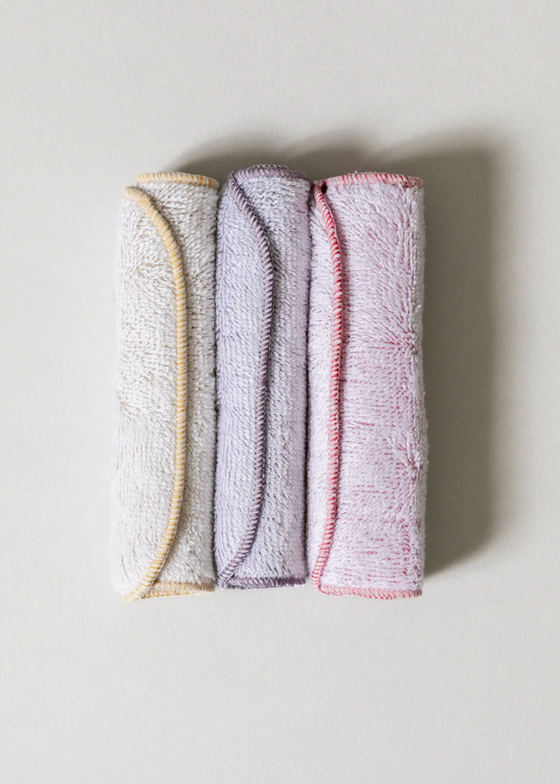 Organic Cotton Yukine Face Towel | Red Set
