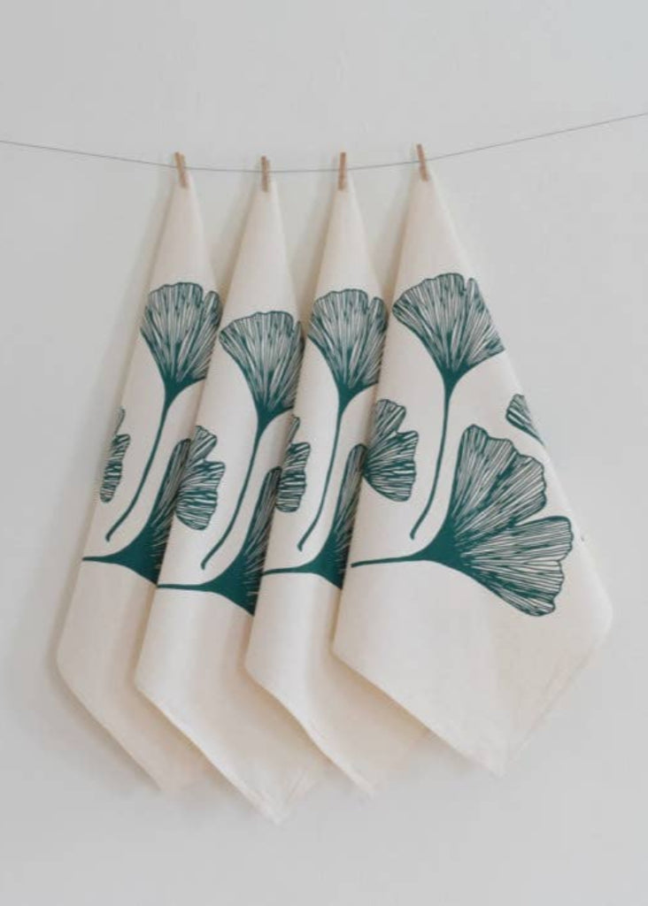 Organic Cotton Napkins | Gingko | Set of 4