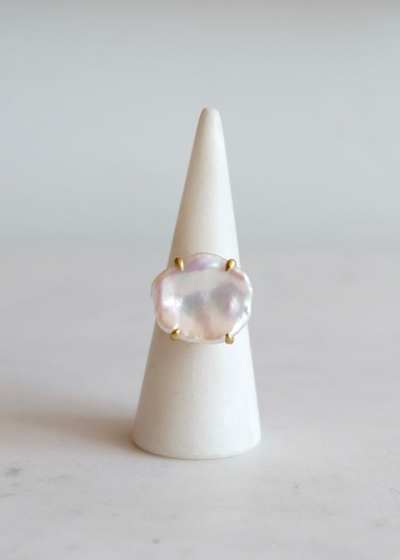 Original Eve | Freshwater Pearl Coin Ring