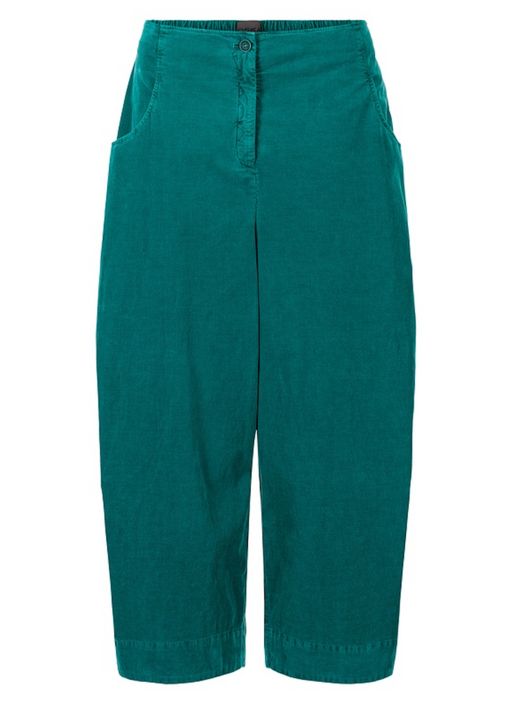 Oska | Corduroy Trousers - Amulet Green
