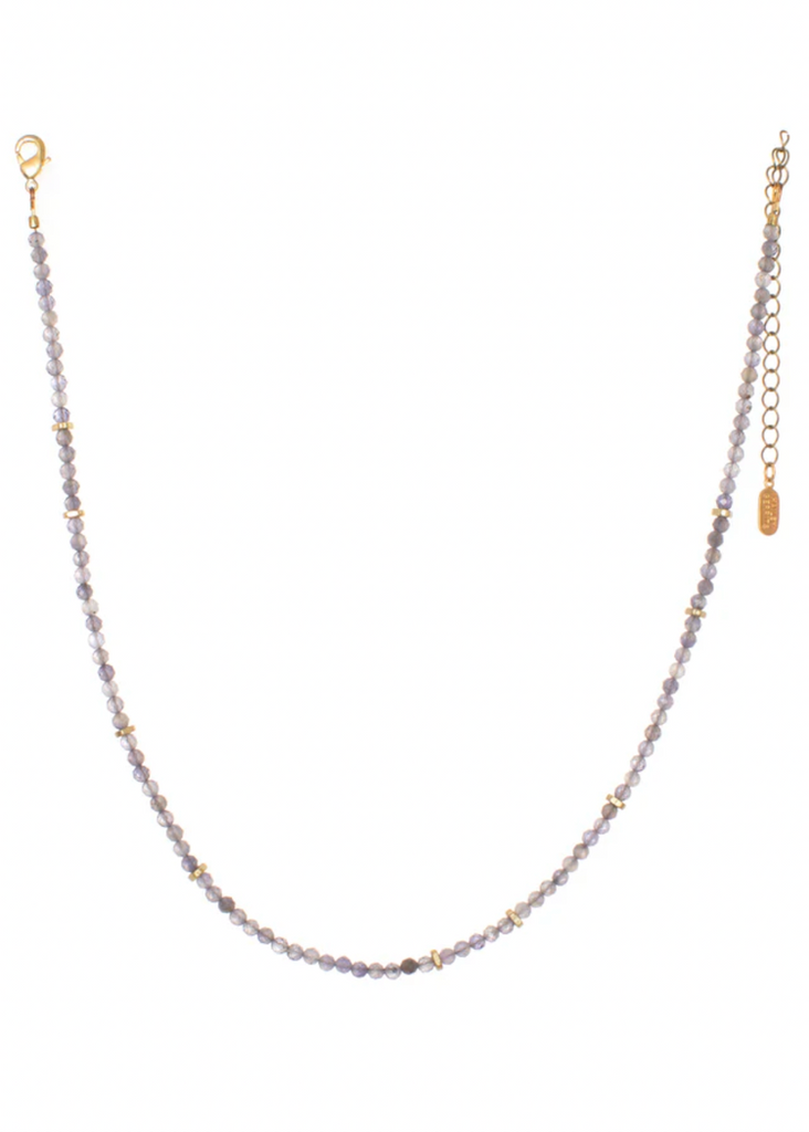 Oso Necklace Iolite