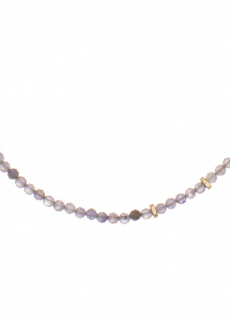 Oso Necklace Iolite