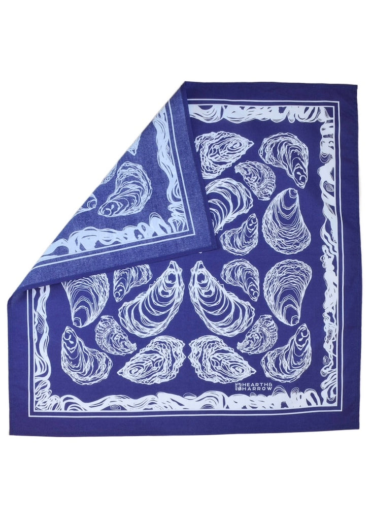 Oyster Bandana Blue