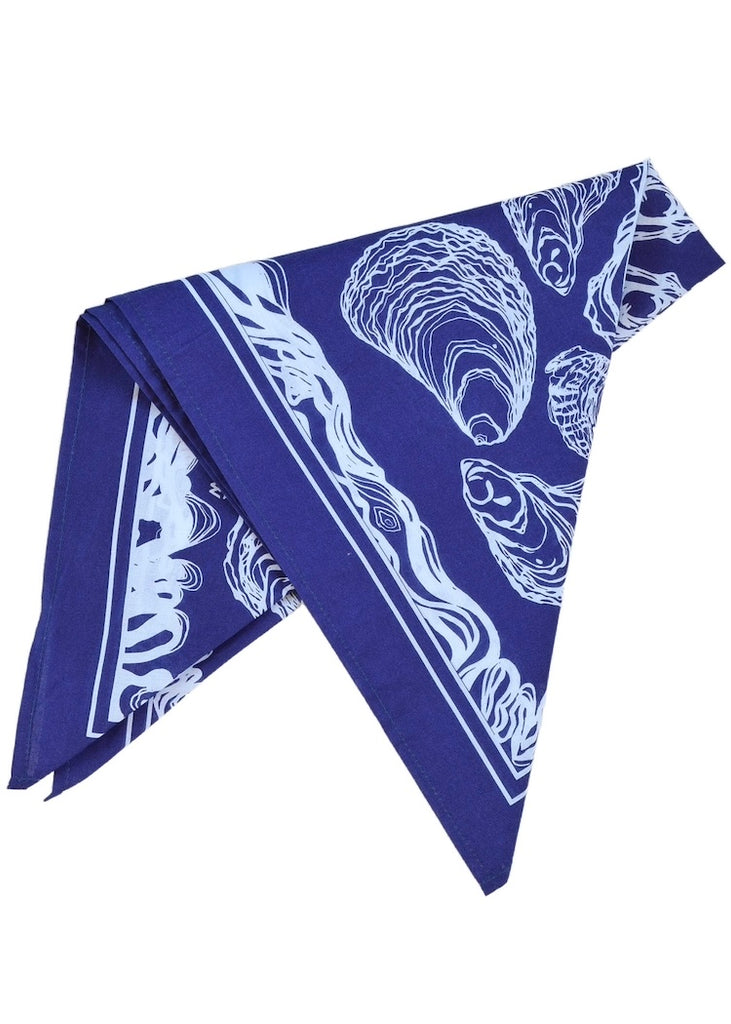 Oyster Bandana Blue