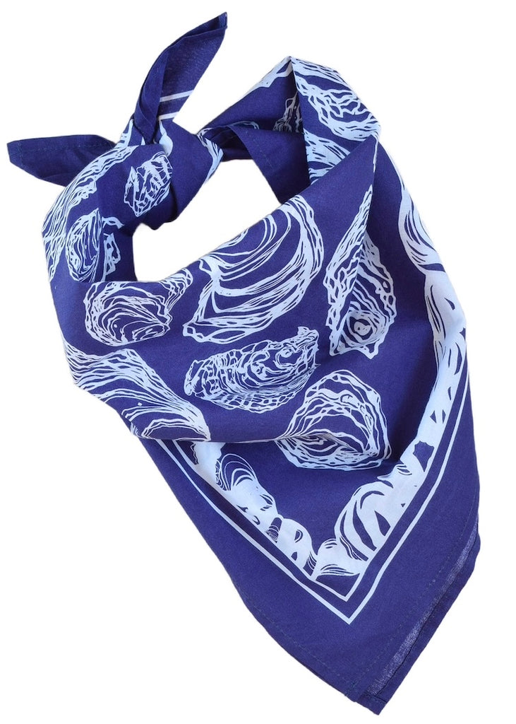Oyster Bandana Blue