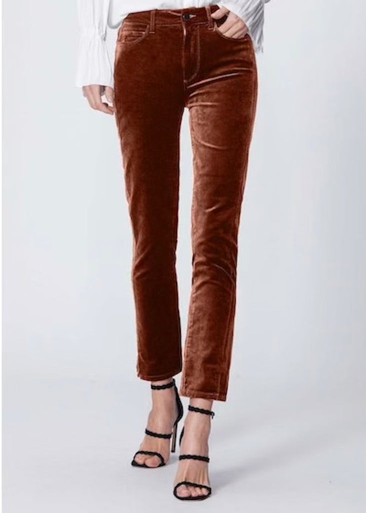 Paige Denim | Cindy with Twisted Seam Split in Chicory Coffee