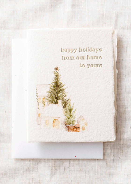 Paper Baristas | Christmas Greeting Card