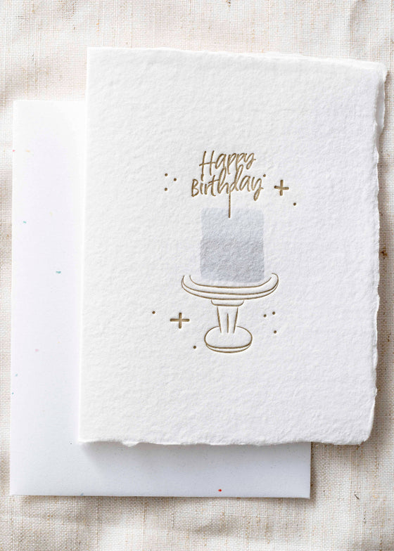 Paper Baristas | Happy Birthday Cake Topper