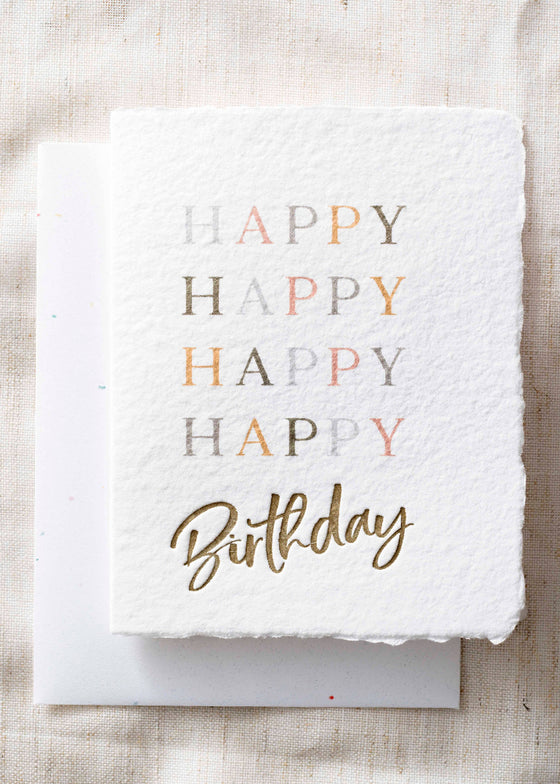 Paper Baristas | Happy Happy Happy Happy Birthday