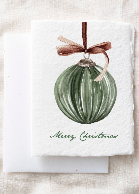 Paper Baristas | Merry Christmas Ornament
