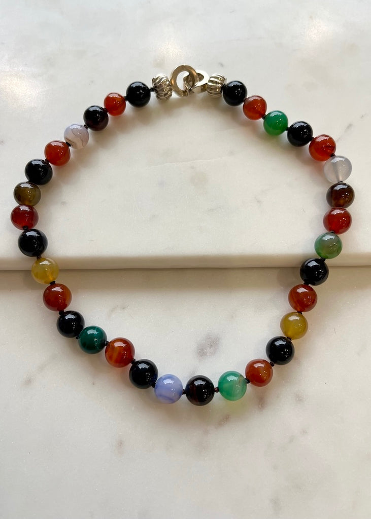 Patricia Von Musulin | Multi Color Agate Necklace