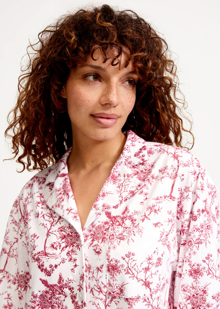 Petite Plume | Pima Olivia in Red Timeless Toile