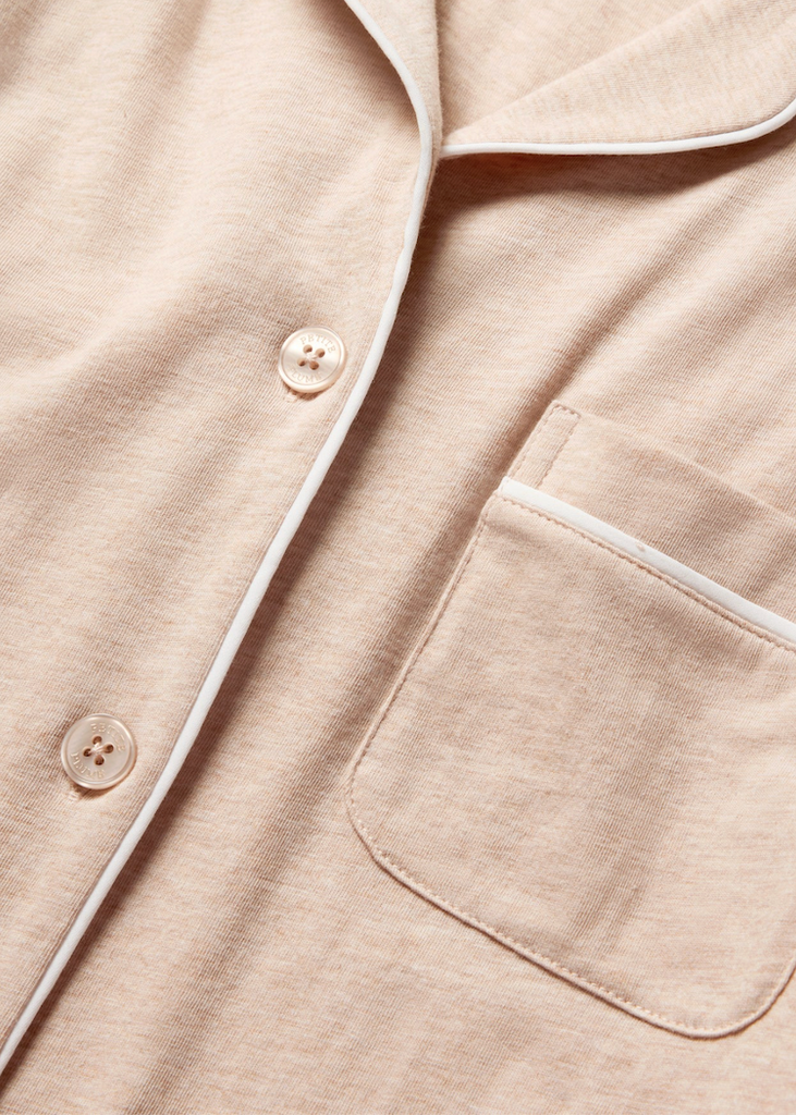 Petite Plume | Pima Pajama Set in Camel