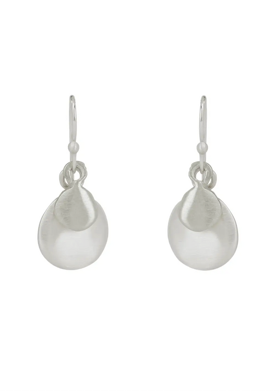 Philippa Roberts | Double Disc Earrings | Silver