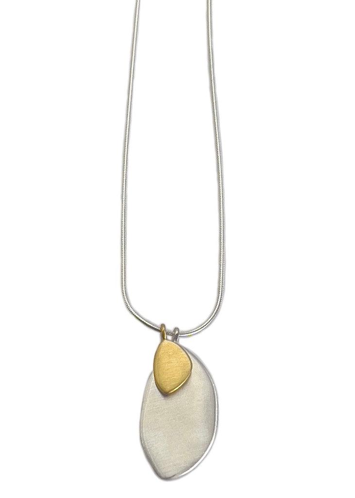 Philippa Roberts | Tiny Heart w/ 02ct Diamond Silver Necklace