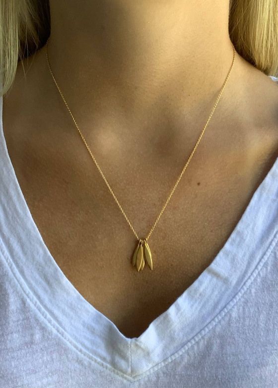 Philippa Roberts | Five Leaf Necklace