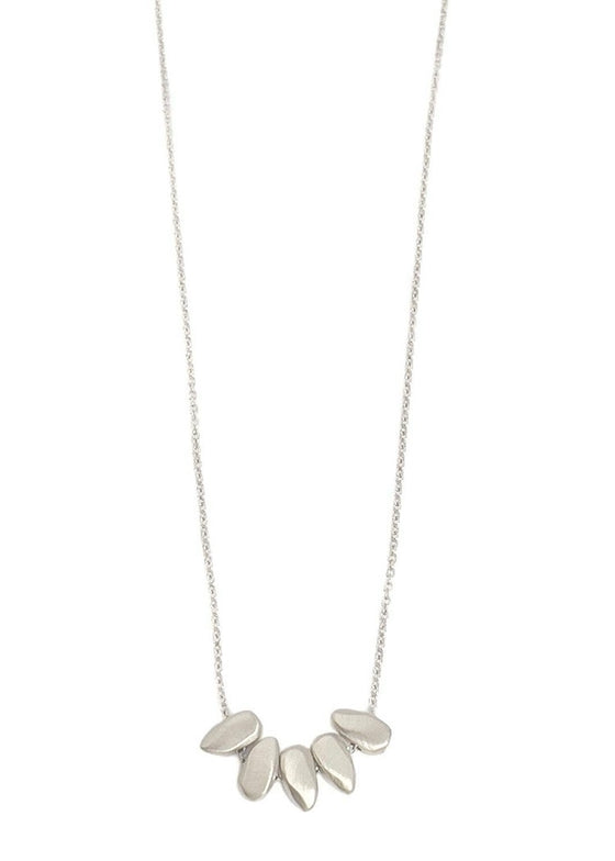 Philippa Roberts | Five Nuggets Necklace Silver