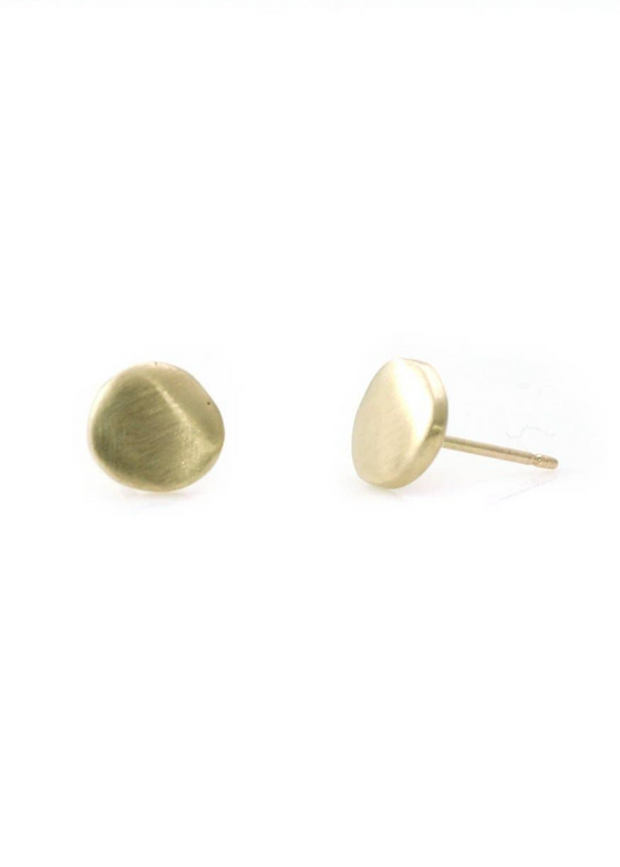 Philippa Roberts | Gold Disc Post Earrings