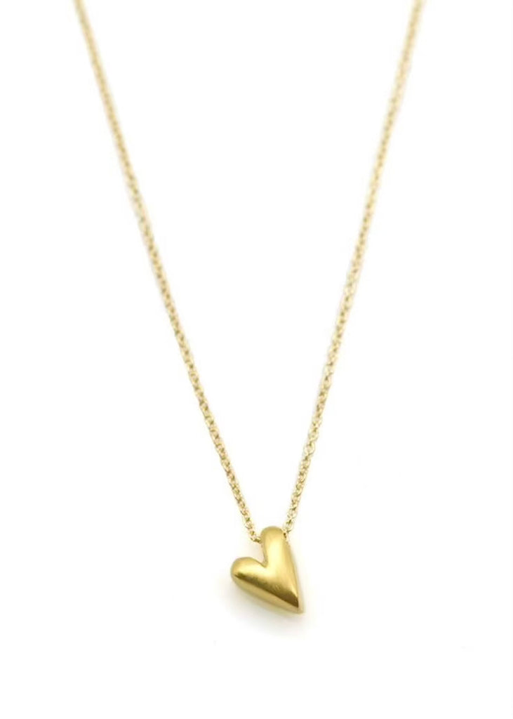 Philippa Roberts | Tiny Heart Necklace Vermeil