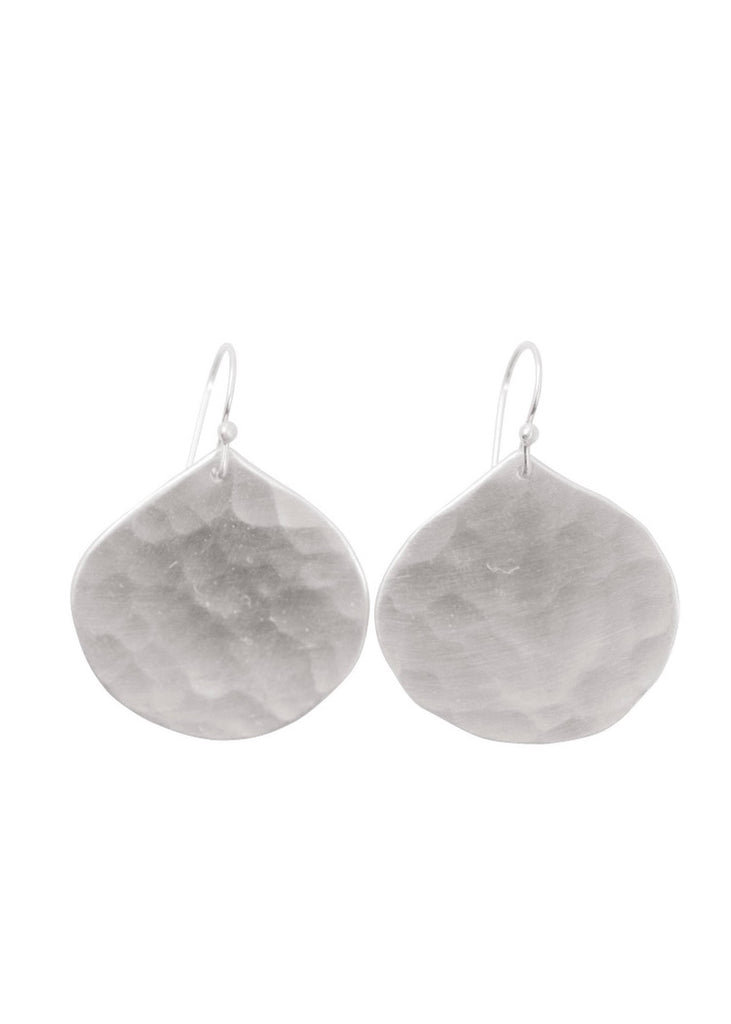 Philippa Roberts | Medium Hammered Drop Earrings