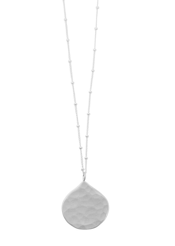 Philippa Roberts | Medium Hammered Drop Necklace