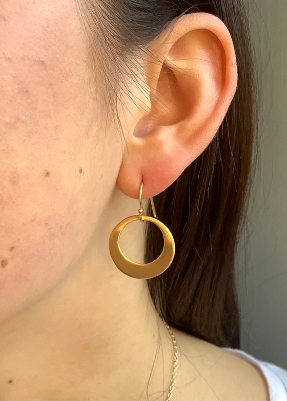 Philippa Roberts | Medium Vermeil Circles