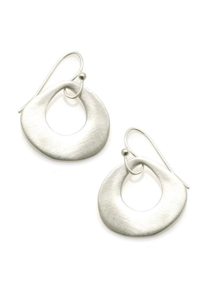 Philippa Roberts | Open Drop Earrings - Sterling