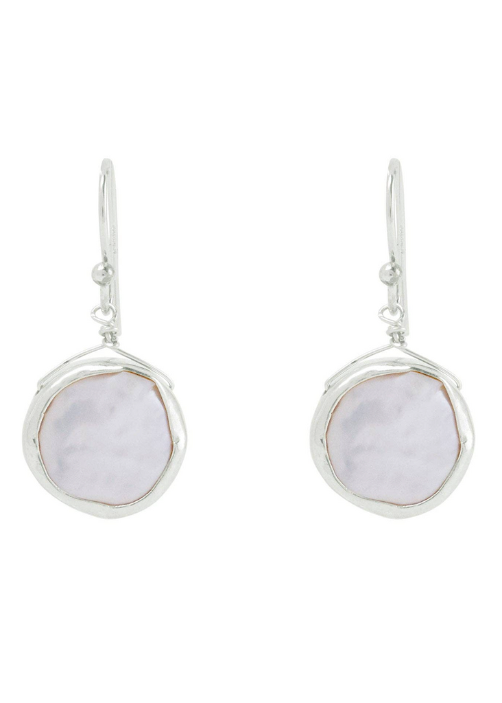 Philippa Roberts | Round Pearl Earrings